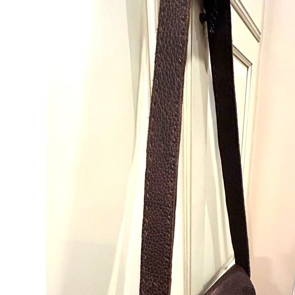 Gabriel Good Artisan Crafted One of a Kind Buffalo Leather Messenger Bag - Picture 7 of 12